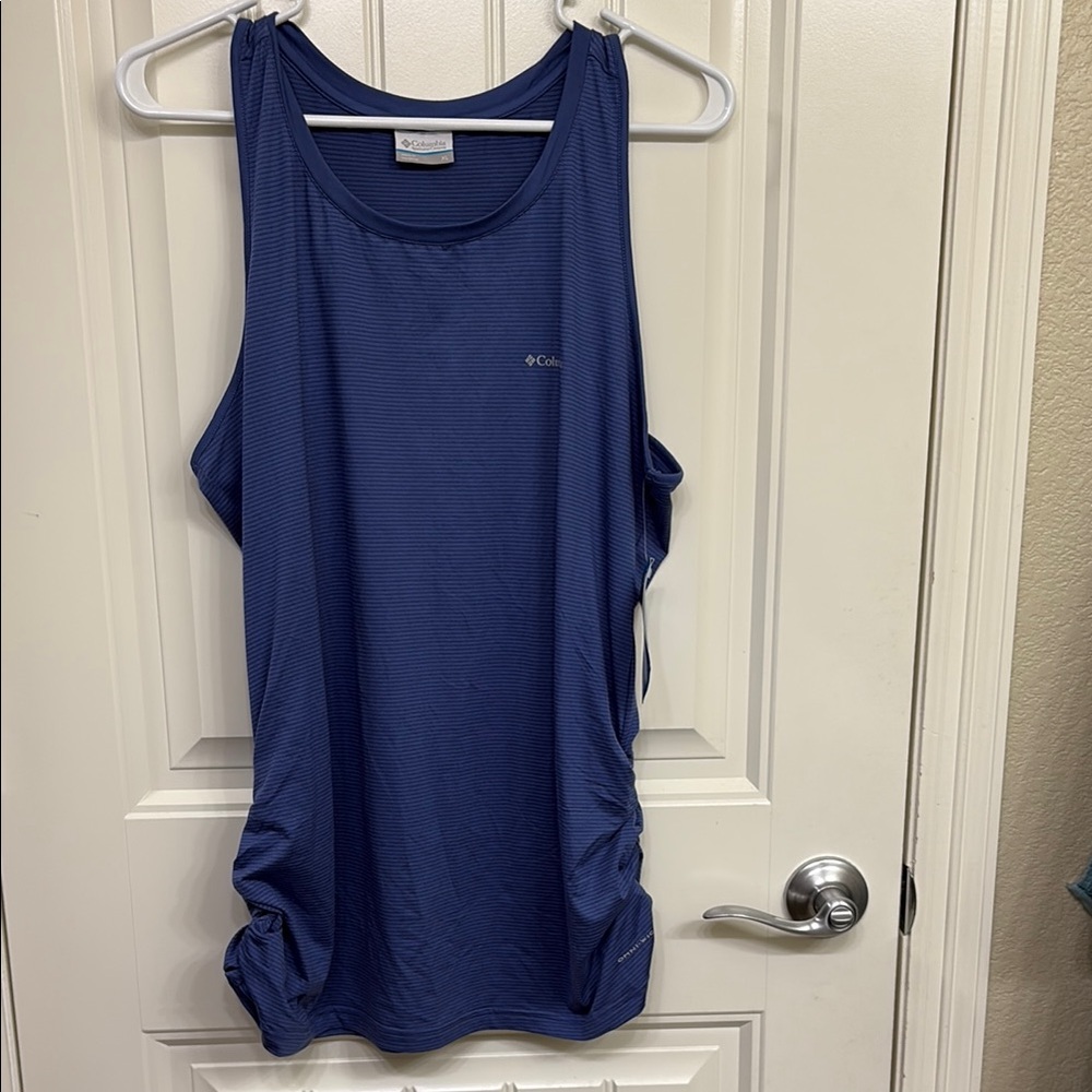 NWT Columbia Women's Blue Tank Top